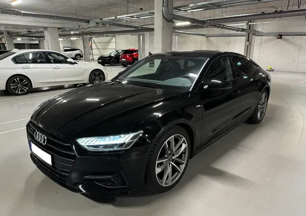 śląskie Audi A7 cena 310009 przebieg: 21500, rok produkcji 2022 z Katowice